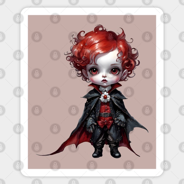 The Littlest Vampire Magnet by LyndiiLoubie